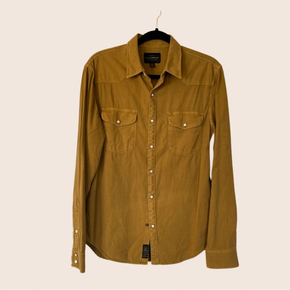Lucky Brand Western Button-Up Shirt - Size Small